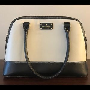 Kate Spade New York Rachelle Creme/Black Leather